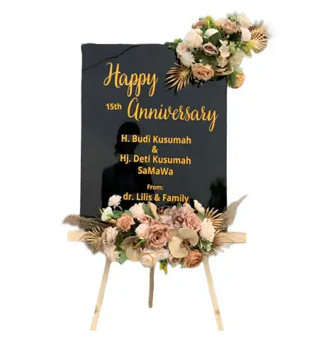 Papan Bunga Akrilik Wedarijaksa