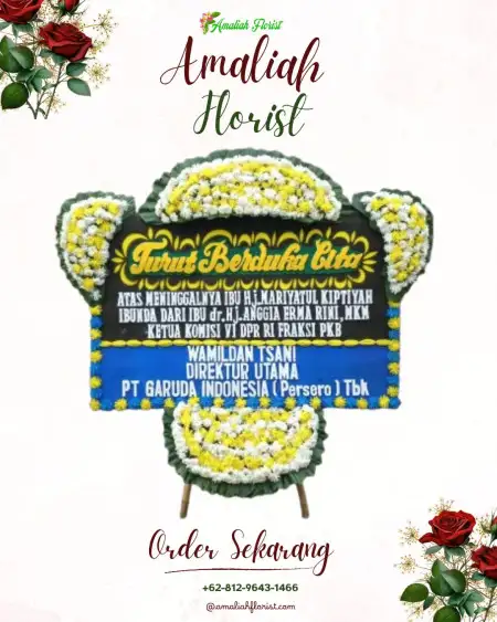 Papan Bunga Duka Wedarijaksa